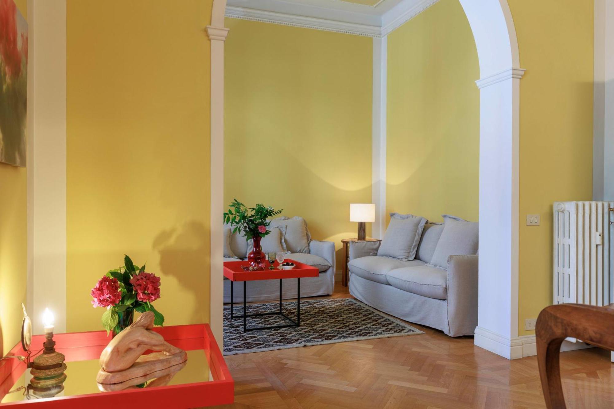 Florence Huge Apartment With Private Garden Экстерьер фото