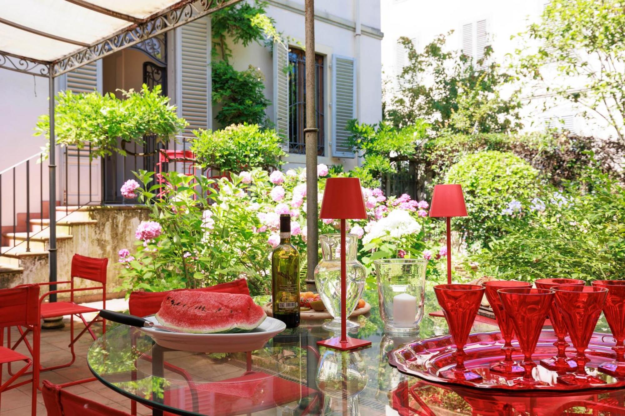 Florence Huge Apartment With Private Garden Экстерьер фото