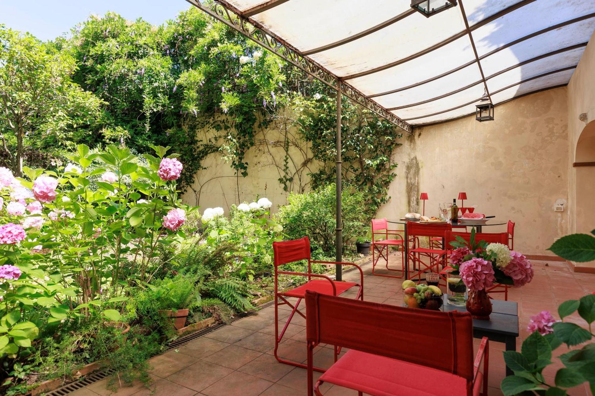 Florence Huge Apartment With Private Garden Экстерьер фото