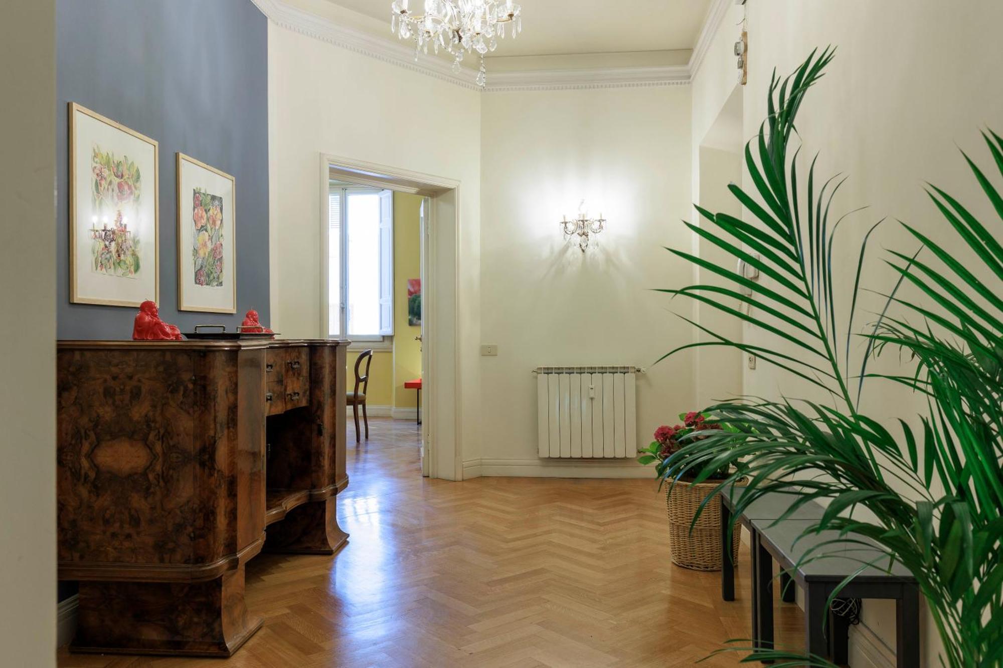 Florence Huge Apartment With Private Garden Экстерьер фото
