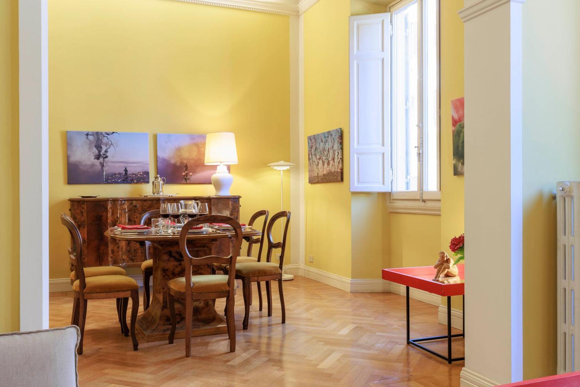 Florence Huge Apartment With Private Garden Экстерьер фото